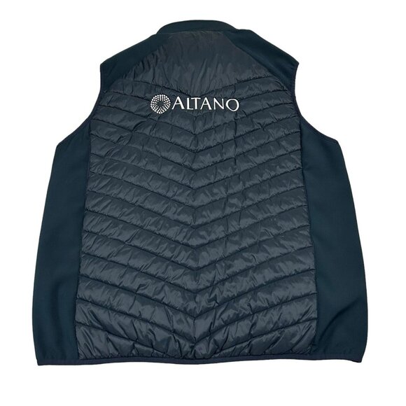 Nimbus Play Benton Hybrid Puffer Vest Men's XL Navy‎ Blue Full Zip - Picture 2 of 8